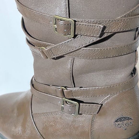 Totes Brown Winter Boots - Picture 4 of 8